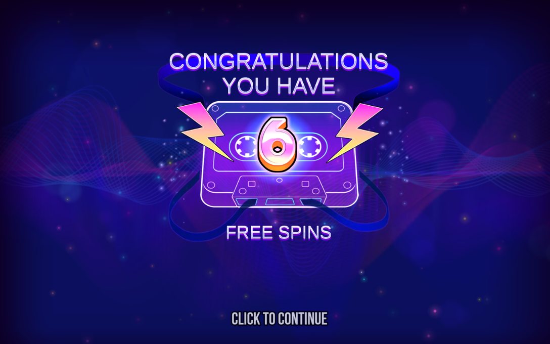 Free Spins-läget med Wild Tape-symboler på rutnätet